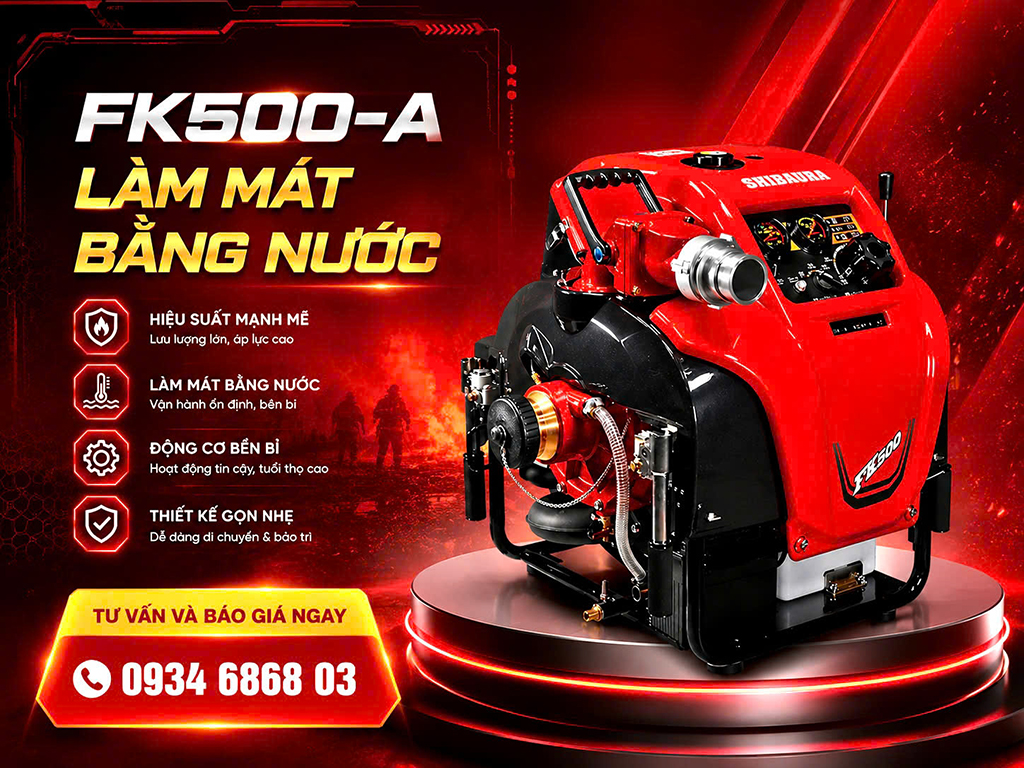 Bơm chữa cháy Shibaura FK500-A