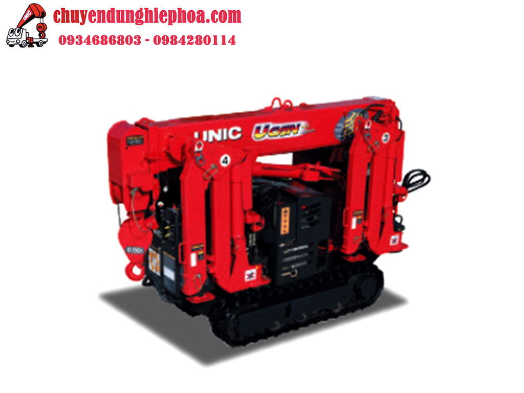 Cần cẩu bánh xích chân nhện UR-W094C 1 tấn