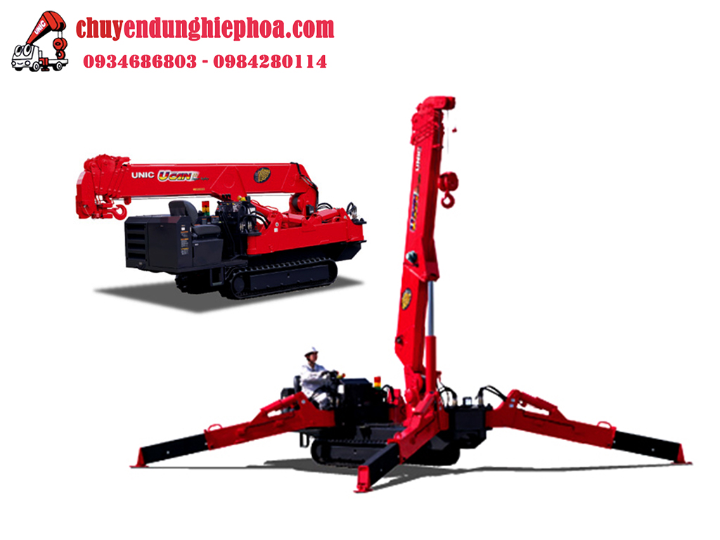 Cần cẩu bánh xích chân nhện UR-W546C 4 tấn