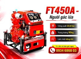Bơm chữa cháy Shibaura FT450-A