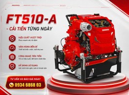 Bơm chữa cháy Shibaura FT510-A