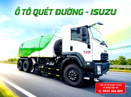 Ô tô quét đường Isuzu