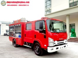 Xe chữa cháy 2,5 khối Isuzu