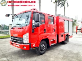 Xe chữa cháy 4,2 khối Isuzu 