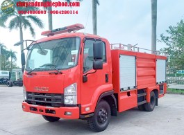 Xe chữa cháy 4,4 khối Isuzu 
