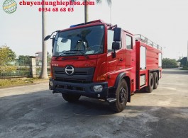 Xe chữa cháy 9 khối Hino lắp bơm Mỹ