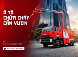 Xe chữa cháy cần vươn