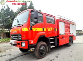 Xe chữa cháy đa năng 3,3 khối Isuzu 4x4