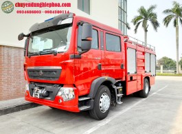Xe chữa cháy địa bàn đồi núi SinoTruck TX310