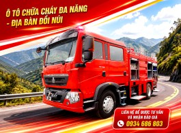 Xe chữa cháy địa bàn đồi núi SinoTruck TX310