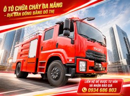 Xe chữa cháy địa hình đồng bằng đô thị