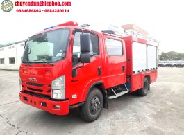 Xe chữa cháy isuzu 2,6 khối 