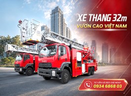 Xe thang cứu hộ 32m