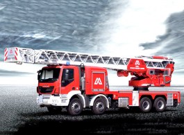 Xe thang cứu hộ chữa cháy 68m Magirus M68L