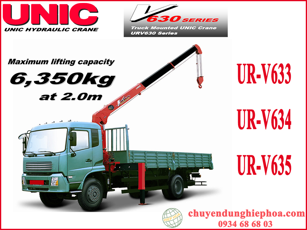 Series UR-V630K 6,3 tấn