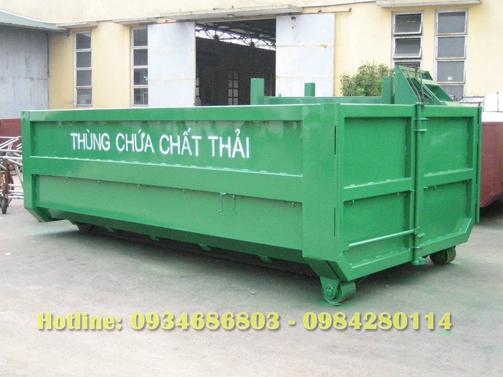 Thùng chứa rác 6 khối