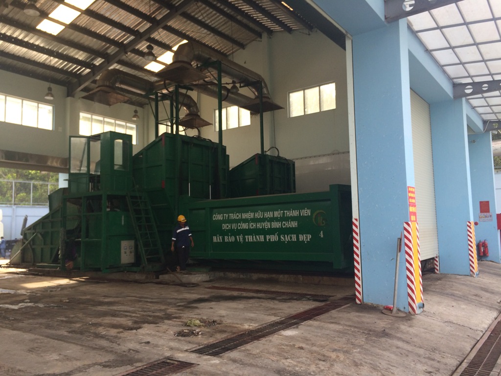 Trạm ép trung chuyển rác