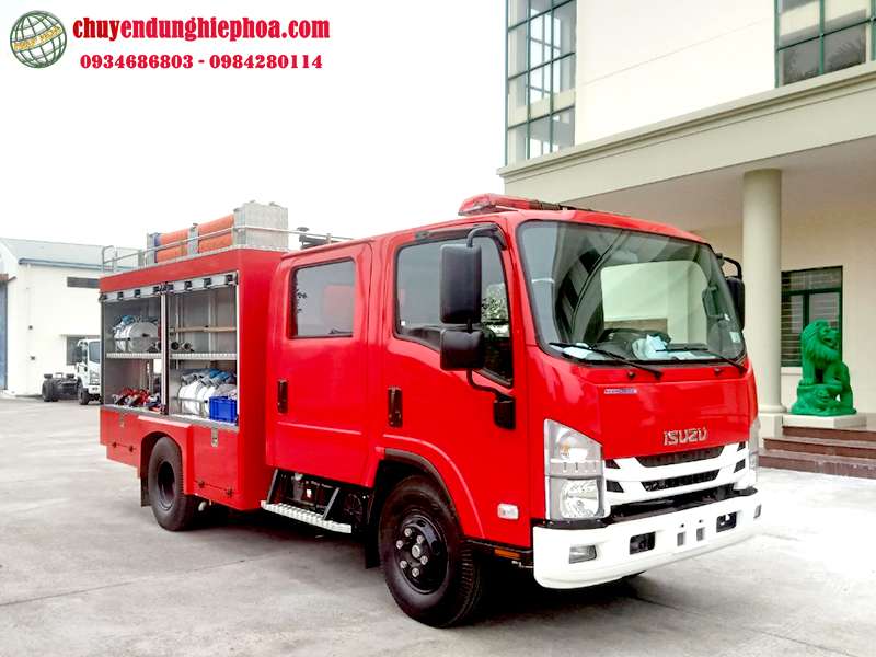 Xe chữa cháy 2,5 khối Isuzu