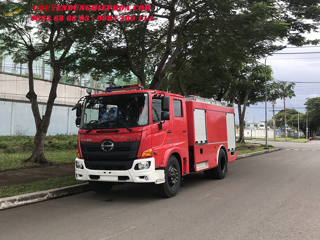 Xe chữa cháy 6 khối Hino