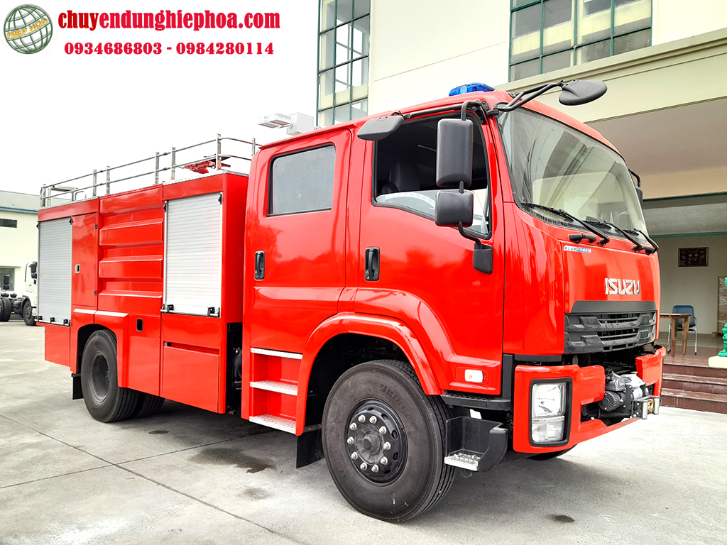 Xe chữa cháy địa hình đồng bằng đô thị