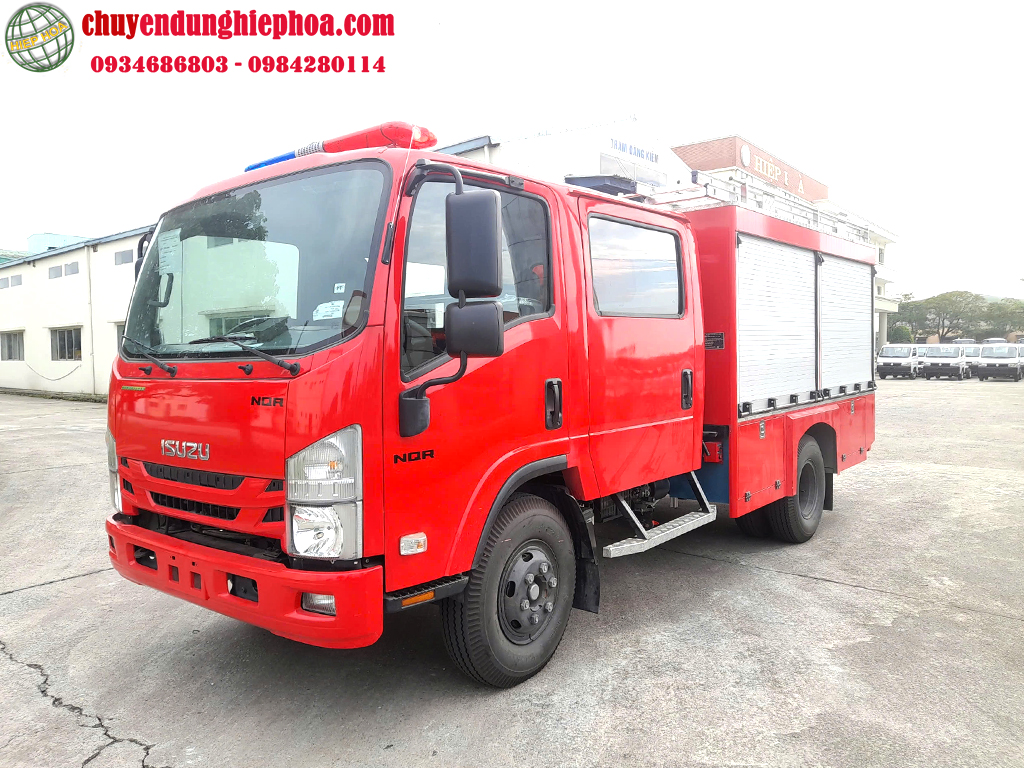 Xe chữa cháy isuzu 2,6 khối