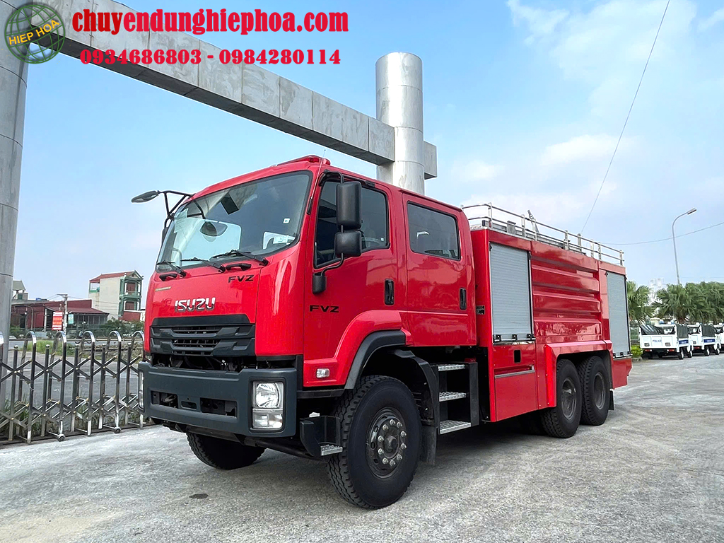 Xe chữa cháy ISUZU 8,5 khối