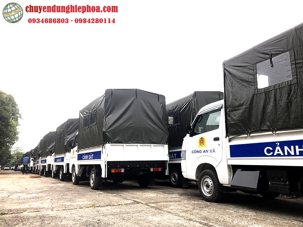 Xe đảm bảo an ninh trật tự